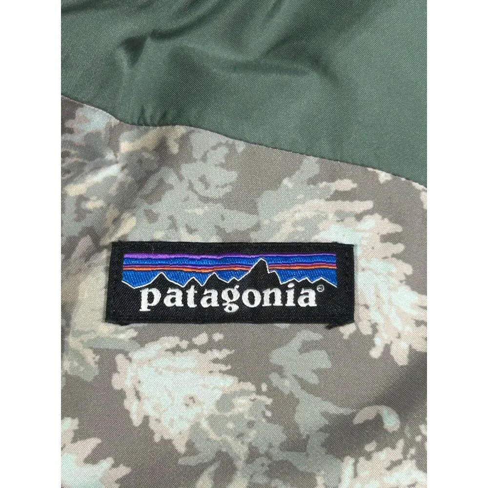 Patagonia Womens Hemlock Green Insulated Powder Town Jacket Snowboard Sz M 3049 - Picture 9 of 14